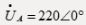 如图所示，线电压为380V，每相阻抗z=（3+j4）Ω，图中功率表的读数为（ ）。