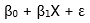 下列回归模型中，属于一元线性回归模型的是（ ）。