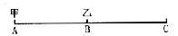 甲、乙两人分别从A、B两地同时同向而行(如下图)，经过4小时15分甲在C处追上乙，这时两人共行了41千米，如果乙从A到B需走1小时45分，那么AB两地相距多少千米?（　　）