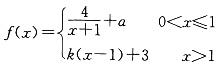 设函数，要使f（x）在点x=1处连续，则a的值应是：